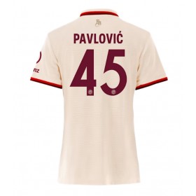 Bayern Munich Aleksandar Pavlovic #45 Tredje Kläder Dam 2024-25 Kortärmad